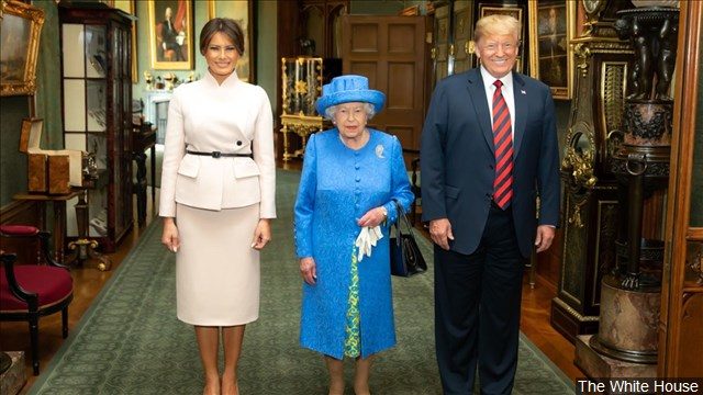 President Trump gets the royal treatment with state visit to the United Kingdom