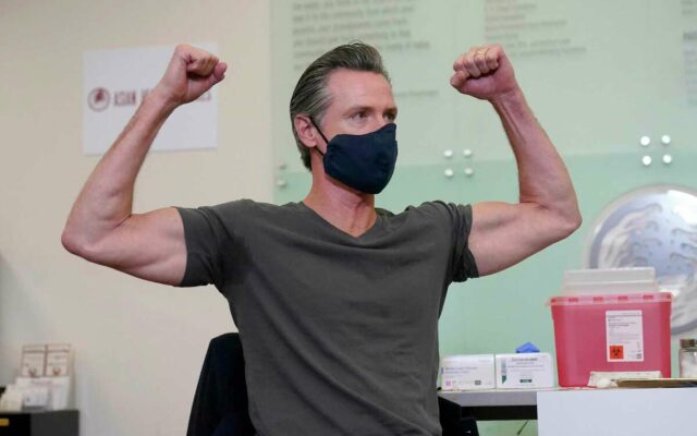 Despite Booster in Bakersfield, Governor Newsom Tests Positive For Covid-19