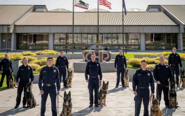 CA News: Highway Patrol Graduates Nine New K-9 Officers