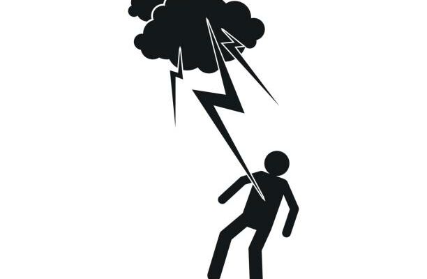 Ridgecrest Man Struck By Lightning