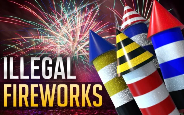Illegal Fireworks Operation Busted in Mojave