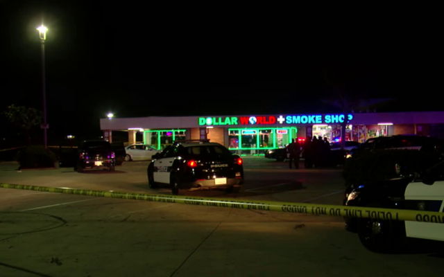 A man is seriously wounded at a Bakersfield shopping center.