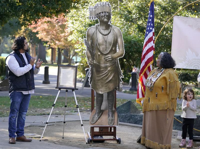 California breaks ground on Native American monument.