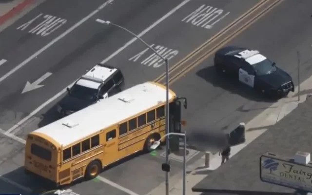 School Bus Driver Attacks Student